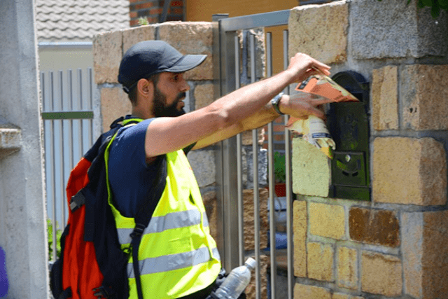 Reparto de publicidad impresa en Aldaya, Valencia, Comunidad Valenciana en pisos y chalets